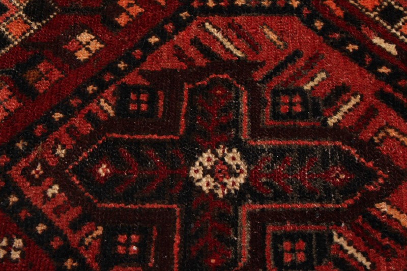 Vintage 4'5" x 6'7" Traditional Hand Knotted Vegetable Dye Wool Area Rug gallery