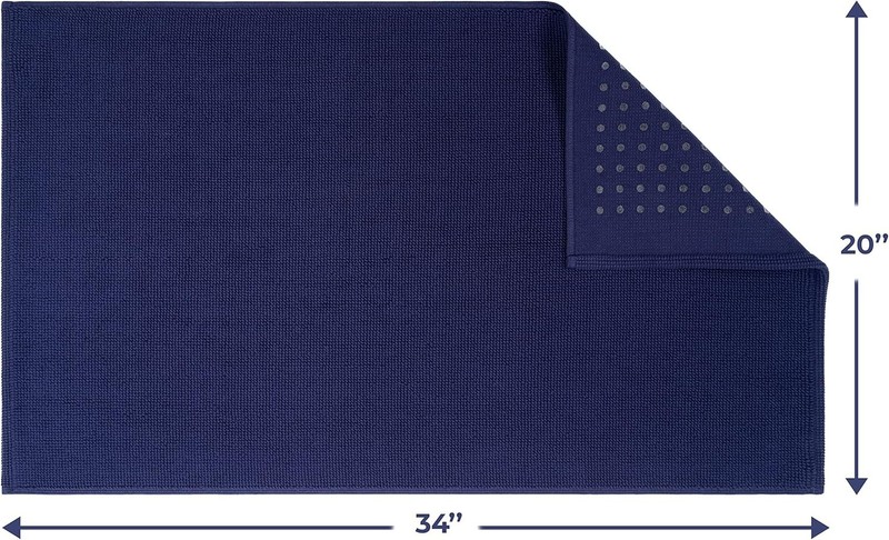 Super Soft 20x34 Turkish Bathmat Rug - Breathable, Quick Dry & Machine Washable gallery