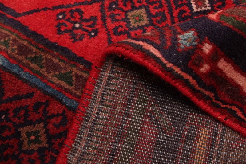 Vintage 3'10" x 6'10" Traditional Hand Knotted Vegetable Dye Wool Area Rug gallery