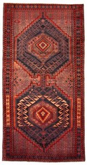 Traditional Vintage Hand-Knotted Area Rug 5’2″ x 10’2″ Oriental Wool Carpet