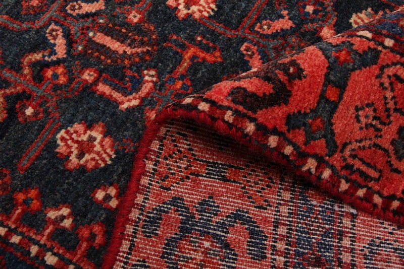 Vintage 4'0" x 7'7" Traditional Hand Knotted Vegetable Dye Wool Area Rug gallery