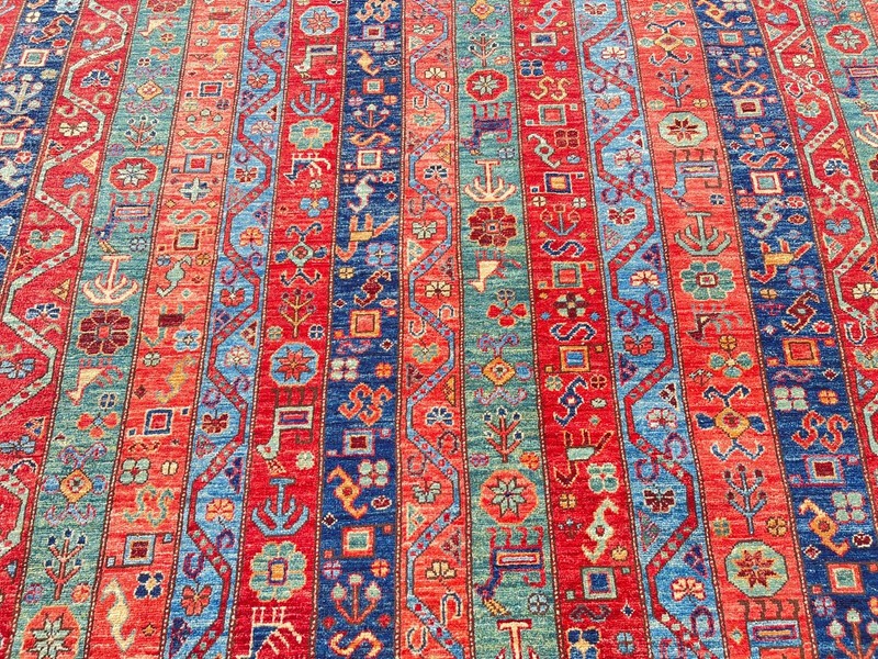 MODERN ORIENTAL RUG ARTS & CRAFTS DESIGN BRAND NEW 10' X 8' gallery