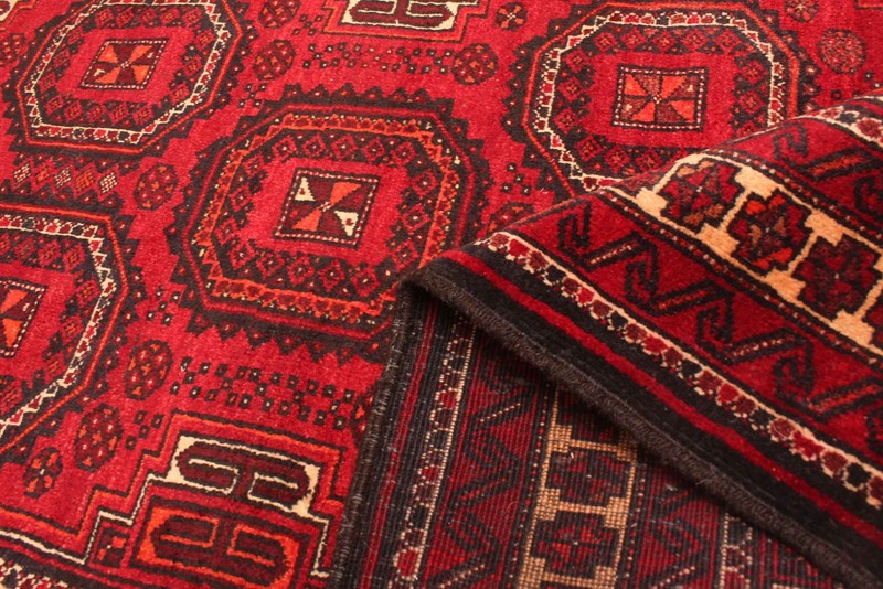 Vintage Hand-Knotted Area Rug 3'4" x 6'11" Traditional Oriental Wool Carpet gallery