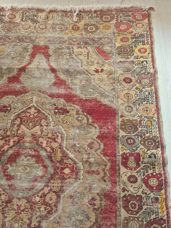 Antique Rug, Anatolian Carper, Fragment, Mucur Rug, Hand Woven, Handmade gallery