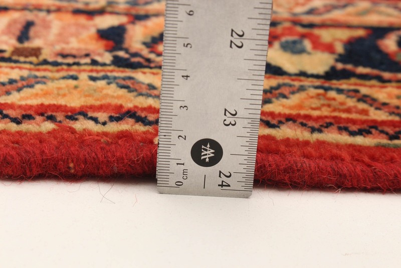 Vintage Hand-Knotted Area Rug 4'3" x 6'9" Traditional Wool Carpet gallery