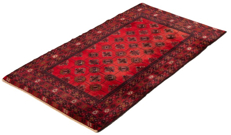 Traditional Vintage Hand-Knotted Oriental Carpet 3'8" x 6'4" Wool Area Rug gallery