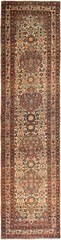 3×11 Rare Antique Traditional Rug Fine Runner 83cmx338cm Handmade Rug Circa 1870