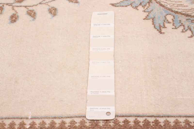 Vintage Hand-Knotted Area Rug 6'11" x 10'0" Traditional Oriental Wool Carpet gallery