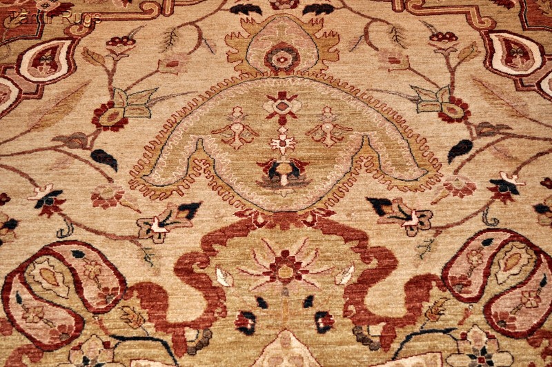 FINE FARHANN DESIGN WOOL/SILK 11x8 ft. New handmade FLORAL FINE QUALITY Rug gallery