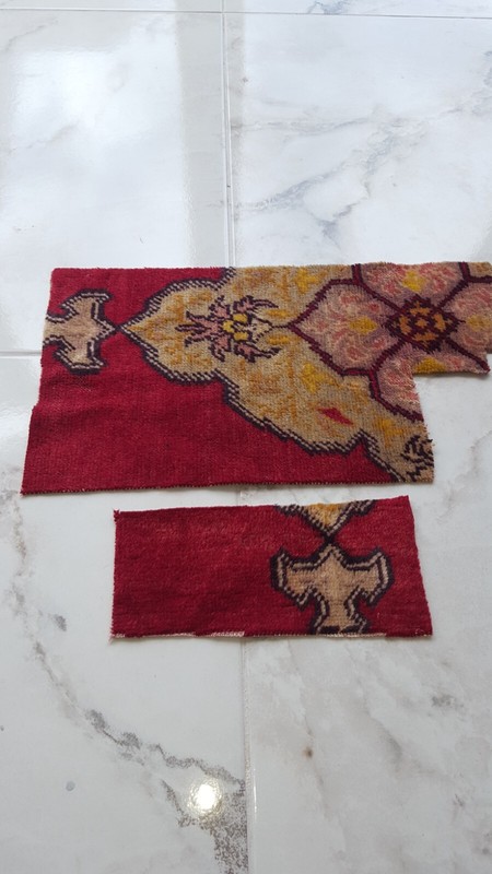 Painting or Art Piece Rug Organic Decor Handmade Rug DIY Project Fragment Rug gallery