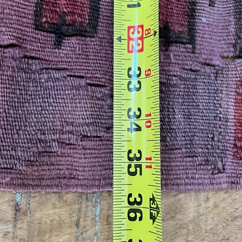 Vintage Turkish Flat Woven Rug Home Decor Wool Kilim 55x36" gallery