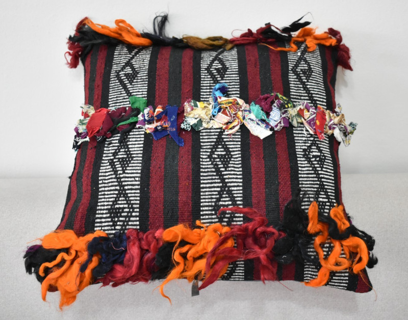 Turkish Kilim Pillow Cover Sofa Rug 16''x16'' Decorative Handmade Cushion Cover gallery