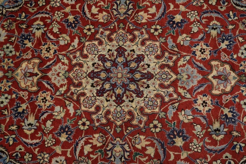 Hand-Knotted Vintage Traditional Floral Rug Oriental Home Carpet 3'6X6'2 ft gallery