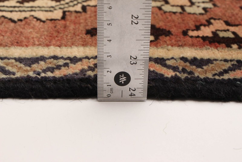 Vintage 3'3" x 4'8" Traditional Hand Knotted Vegetable Dye Wool Area Rug gallery