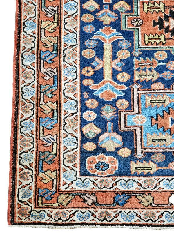 Small Karajeh rug - 3'5" x 3'9" gallery