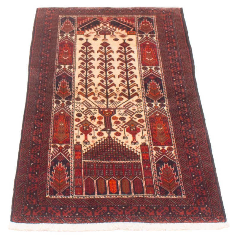 Traditional Vintage Hand-Knotted Area Rug 3'4" x 6'7" Oriental Wool Carpet gallery