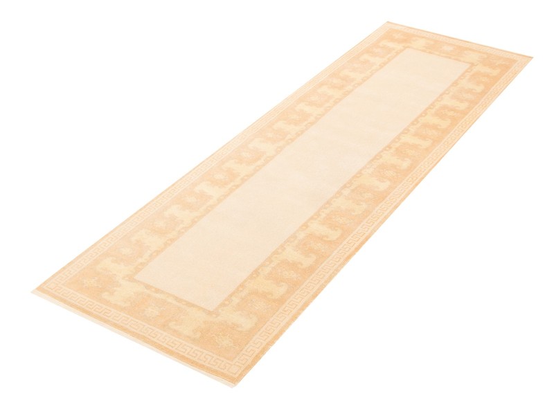 Vintage Hand-knotted Runner Rug 2'9" x 8'10" Traditional Oriental Wool Carpet gallery