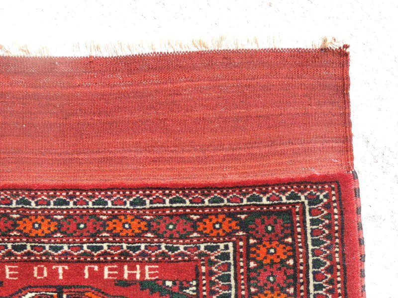 2x3ft. Handmade Turkoman Wool Rug gallery
