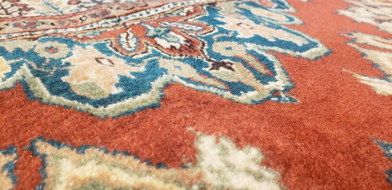 Exquisite Antique Cr1930-1939's Natural Dye Wool Pile Kayseri Rug 3' × 5'10'' gallery