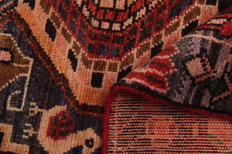 Vintage Traditional Hand-Knotted Area Rug 3'5" x 5'3" Oriental Wool Carpet gallery