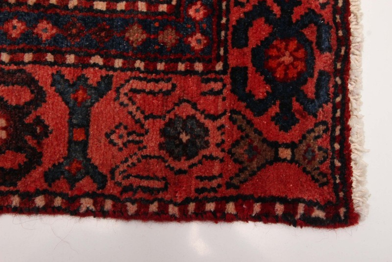 Vintage 4'0" x 7'7" Traditional Hand Knotted Vegetable Dye Wool Area Rug gallery