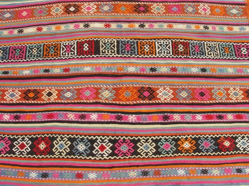 5x7 Handmade wool kilim carpet rugs - rugs for living room gallery