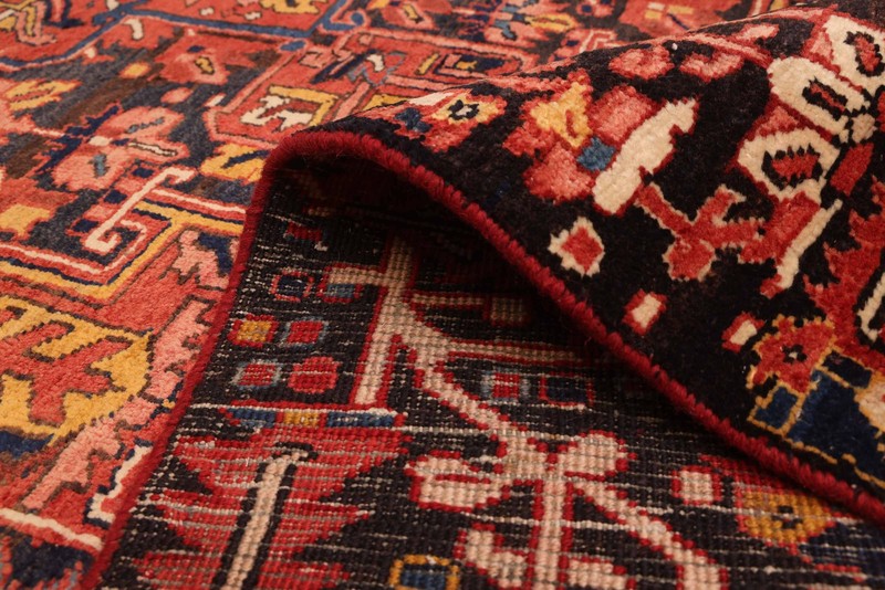 Traditional Vintage Hand-Knotted Area Rug 8'10" x 12'3" Oriental Wool Carpet gallery