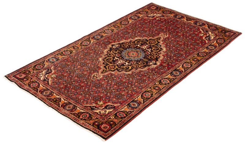 Traditional Vintage Hand-Knotted Area Rug 4'5" x 7'7" Oriental Wool Carpet gallery