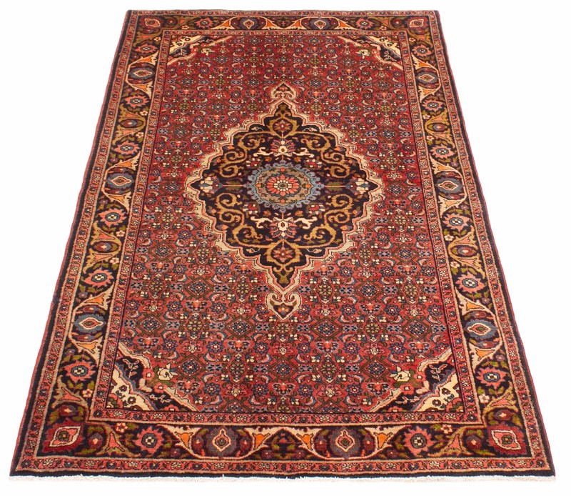 Traditional Vintage Hand-Knotted Area Rug 4'5" x 7'7" Oriental Wool Carpet gallery