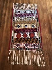 Vintage/Antique Turkish Kilim Anatolian Rug – Geometric