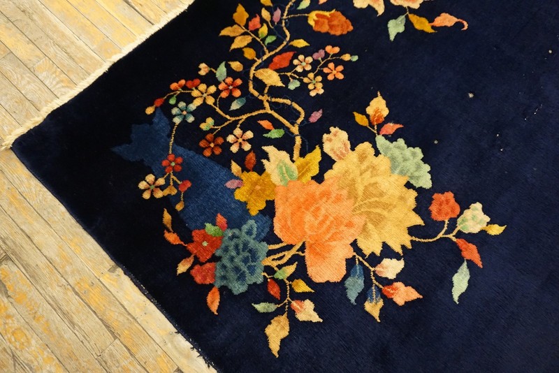 8X10 Antique Chinese Art Deco Wool Area Rug 1935 gallery