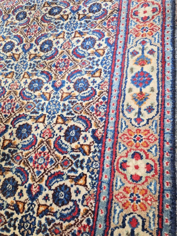 4.1 x 6 KAZAK ANTIQUE HERIZ RUG CAUCASIAN SERAPI OUSHAK KAZAK SHIRVAN gallery