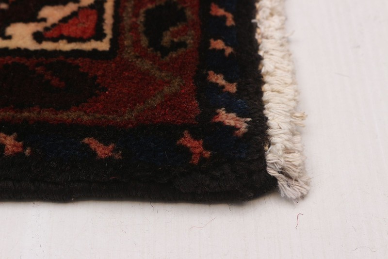 3'8" x 13'9" Vintage Hand-knotted Runner Rug Traditional Oriental Wool Carpet gallery