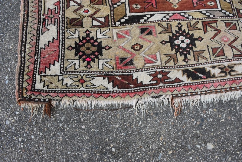 Antique Caucasian Rug Kazak Shirvan 3.5x6 gallery