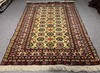 Fine Afghan Vintage Tribal Baluchi Rug 4x6 ft Hand Knotted Antique Oriental Rug gallery