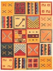 Vintage Hand Woven Area Rug 9’2″ x 12’0″ Traditional Wool Oriental Carpet