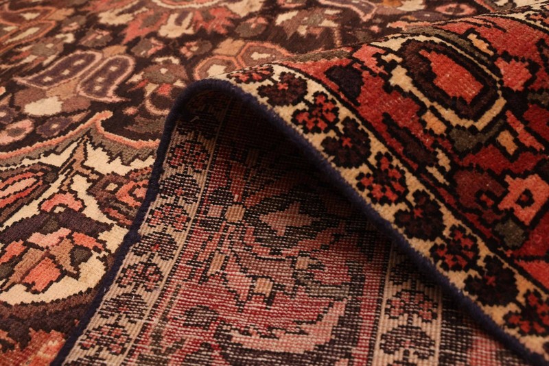 Vintage Traditional Hand-Knotted Area Rug 6'7" x 9'11" Oriental Wool Carpet gallery