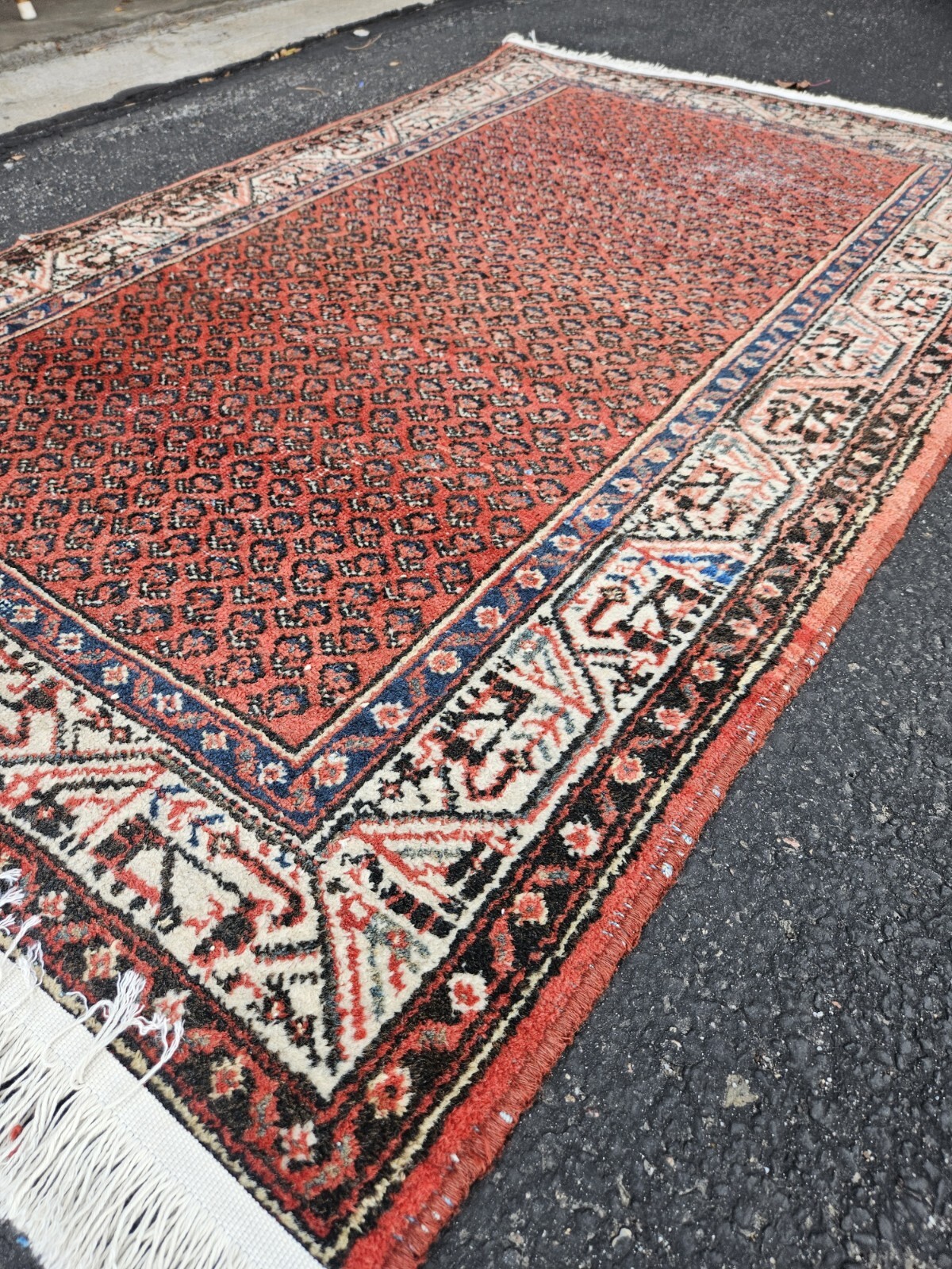 Antique Wool Art Collectors Rug 5x8 gallery