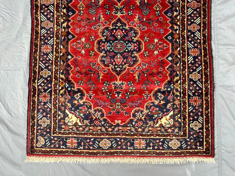 3'5 X 7 COLLECTORS' ITEM Vintage Madad Kha Tribal Belouch Super Fine Quality Rug gallery