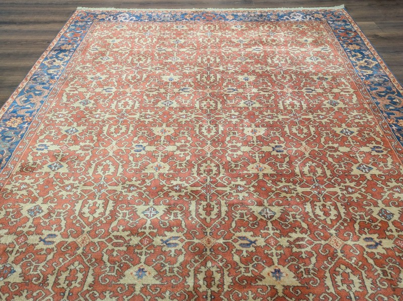 Karastan Williamsburg Ushak Rug 8x12, Wool, Pattern #552, Rare gallery