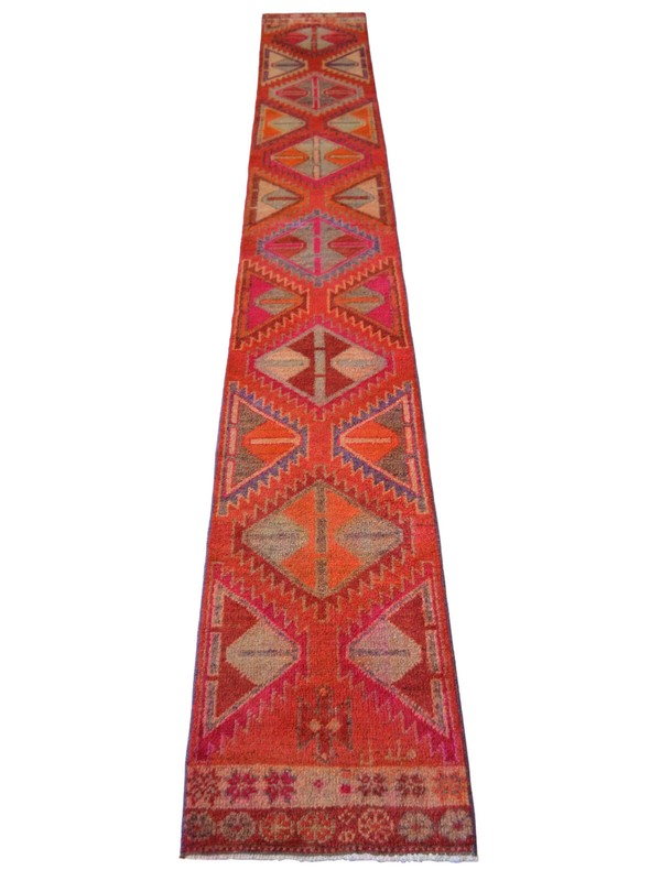2x13 Runner Rug Hand Made Long Narrow Hallway Rug Low Pile. Actual 1.9 x 12.6 ft gallery