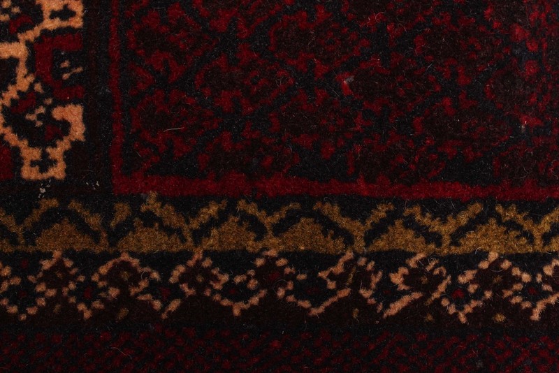 Traditional Vintage Hand-Knotted Area Rug 3'2" x 4'7" Oriental Wool Carpet gallery