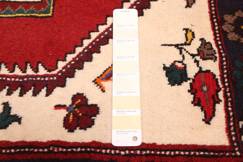 Vintage Traditional Hand-Knotted Area Rug 3'2" x 3'4" Oriental Wool Carpet gallery