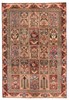 Vintage Hand-Knotted Area Rug 4'0" x 5'11" Traditional Oriental Wool Carpet gallery
