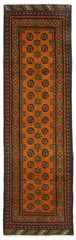 2’8″ x 9’8″ Vintage Hand-knotted Runner Rug Traditional Oriental Wool Carpet