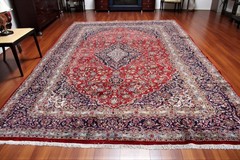 9’10 x 13’10 Vintage Semi Antique Handmade Wool Area Rug Oriental Carpet 10 x 14