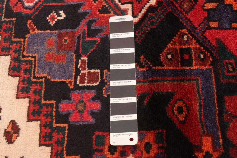 Traditional Vintage Hand-Knotted Oriental Carpet 3'5" x 6'11" Wool Area Rug gallery