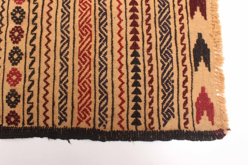 Vintage 4'6" x 6'5" Traditional Wool Hand Woven Oriental Area Rug gallery