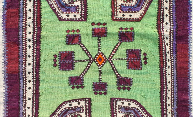 Caucasian Rug 3x10 Size Oriental Runner Corridor Hallway Stairs Multicolor Kilim gallery