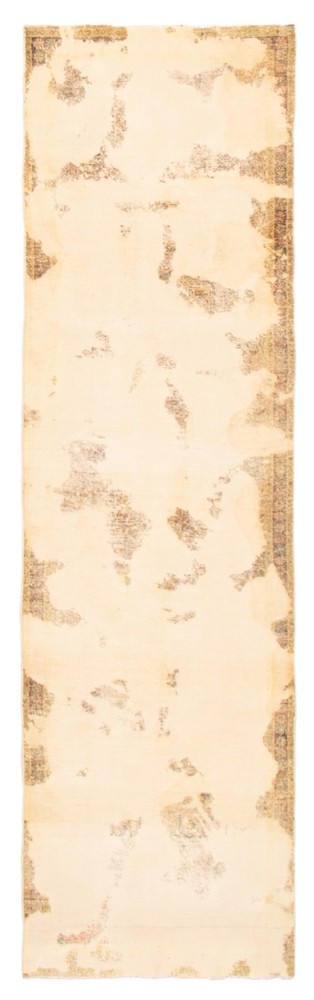 3'5" x 12'2" Vintage Hand-knotted Runner Rug Traditional Oriental Wool Carpet